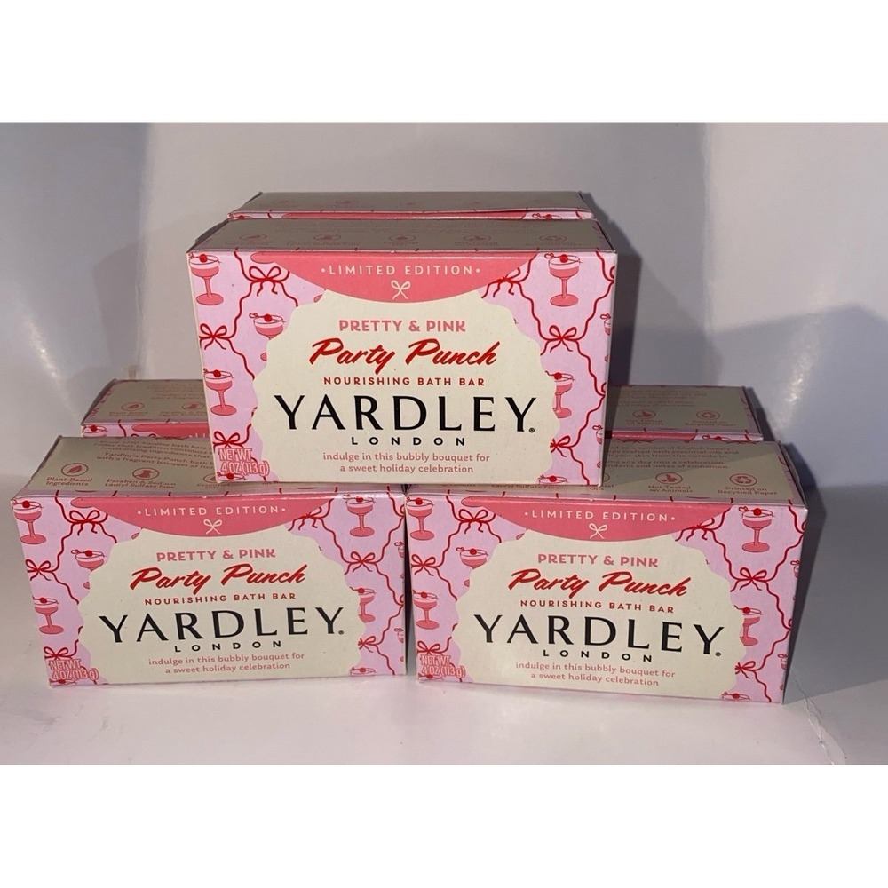 Yardley Limited Edition Sweet Rose Moisturizing Bath Bar Soap
